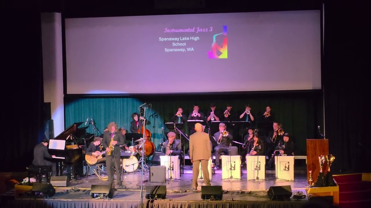 SLHS Jazz Band Quincy Jones Gala Bremerton Wa Feb 6, 2026. 1st place WINNERS!! 