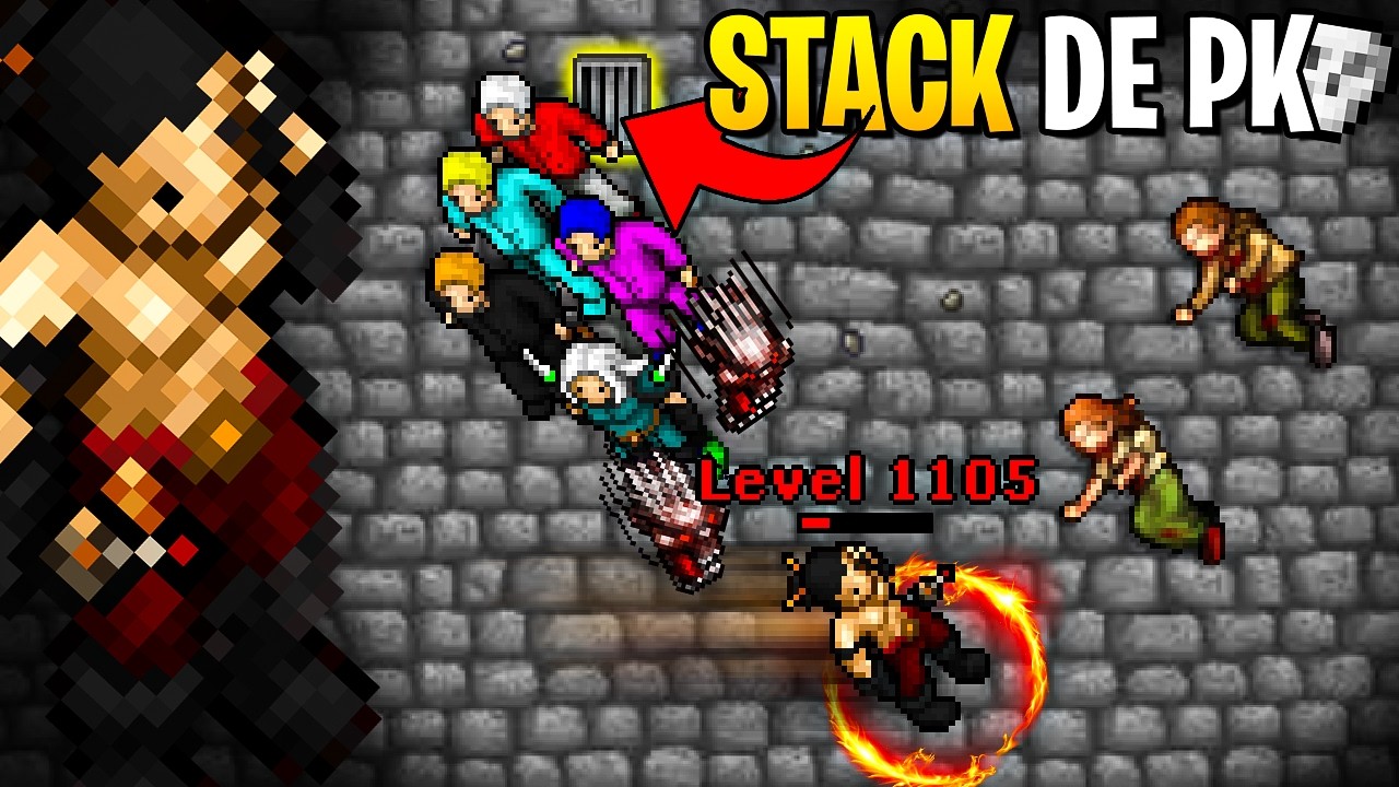 Ta Insalubre pra PUNE Sair do PZ em Ferobra de Madrugada no Tibia 🔥