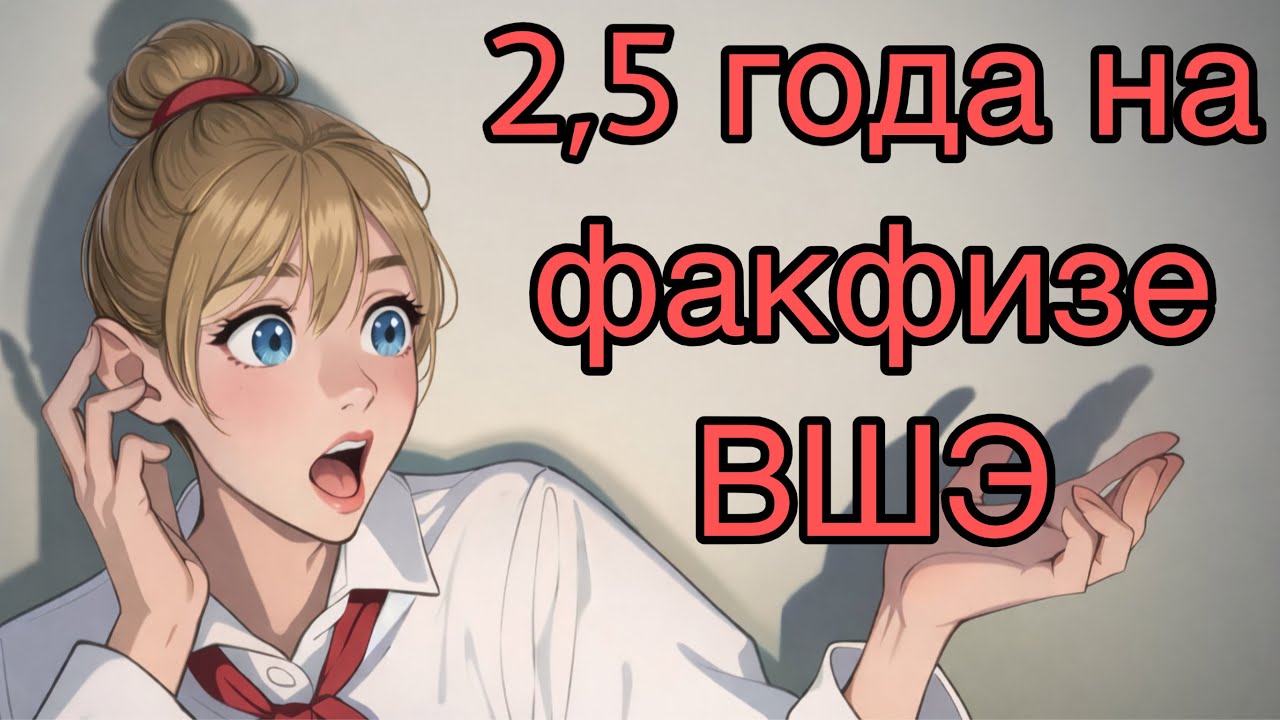 2,5 года на факультете физики ВШЭ. Два с половиной года на факультете ВШЭ. Опыт учебы 