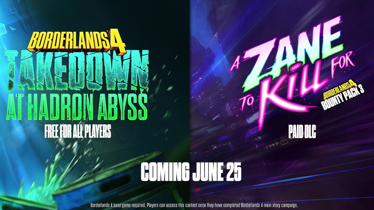 Borderlands 4 - Takedown and Bounty Pack 3 Teaser
