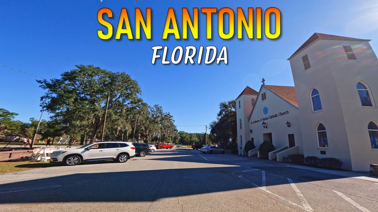 San Antonio Florida Driving Through
