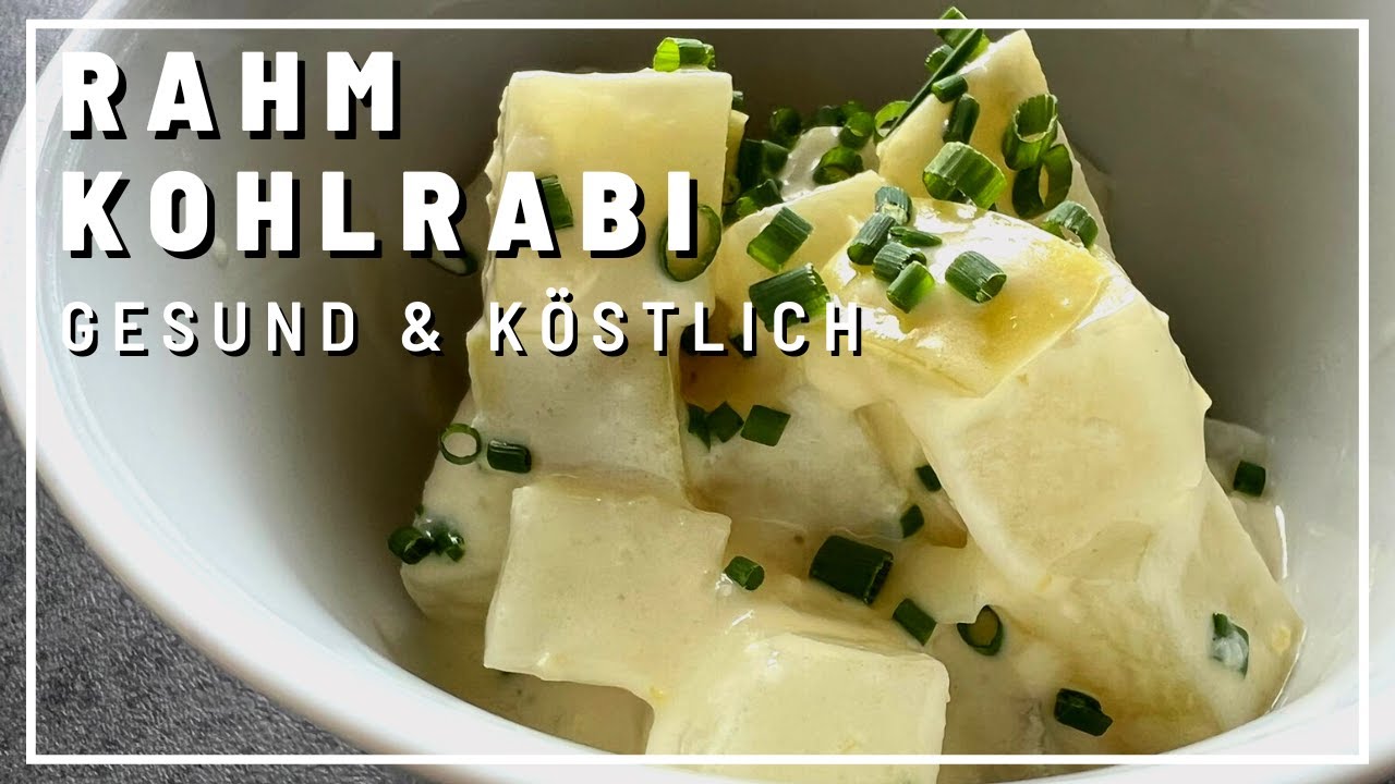 Rahmkohlrabi | eine gesunde Köstlichkeit | Was koche ich heute? #gerykocht