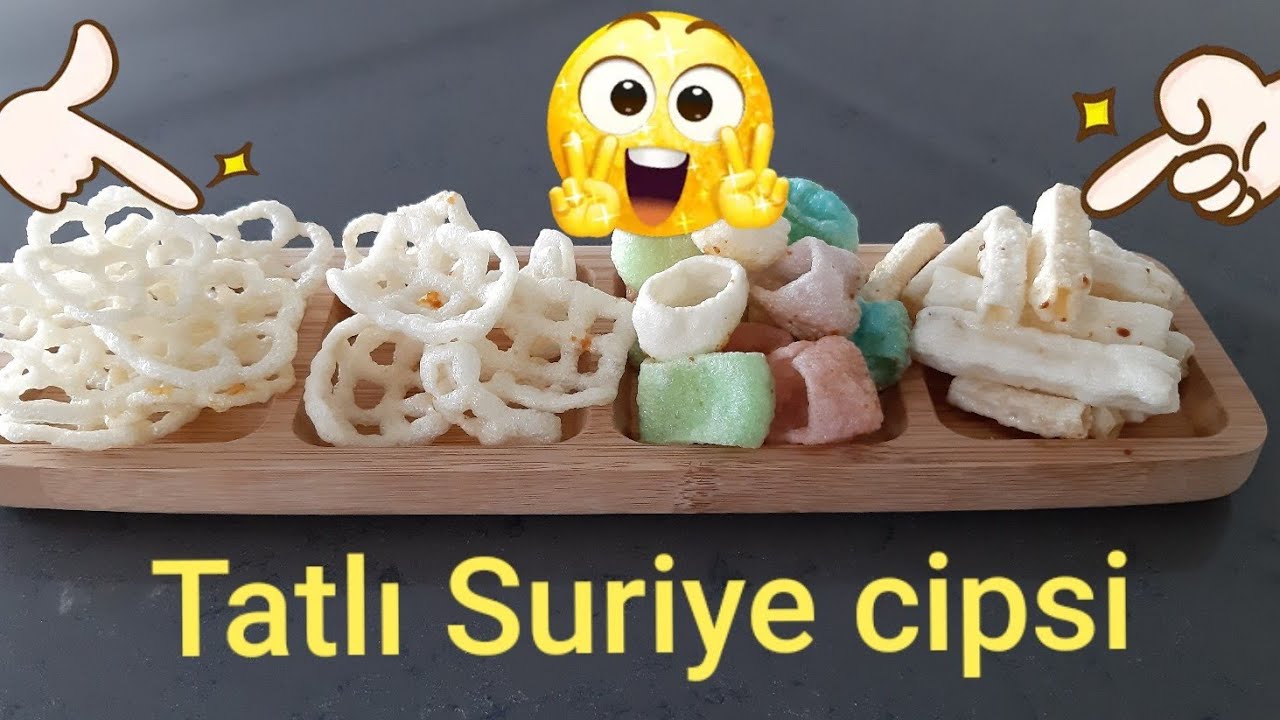 Tatlı Suriye cipsi, Sihirli cips, Makarna cipsi,Instagram fenomeni Suriye cipsi🥓magic chips💗Vlog40