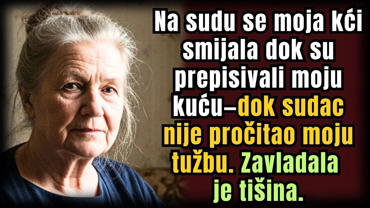 Na sudu se kći smiješila dok su mi uzimali kuću — dok sudac nije pročitao moju protutužbu od $4,6mil