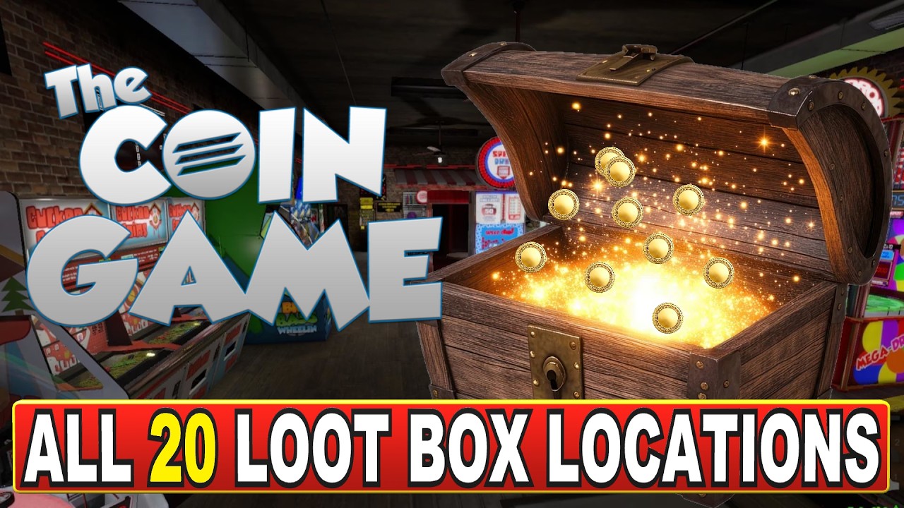 The Coin Game All 20 Loot Box Locations - Treasure Hunter Legend Trophy & Achievement Guide