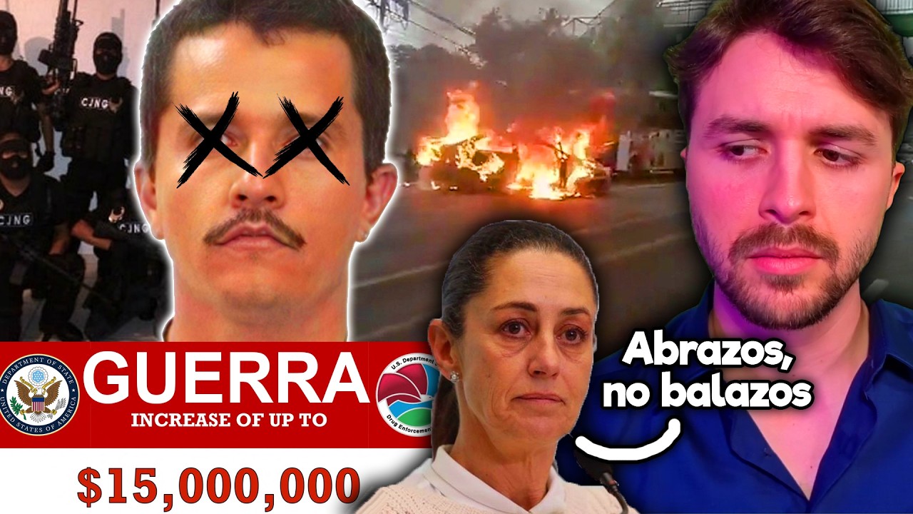 La ca&iacute;da del Mencho expuso el NarcoEstado de M&eacute;xico y la poblaci&oacute;n est&aacute; viviendo una GUERRA