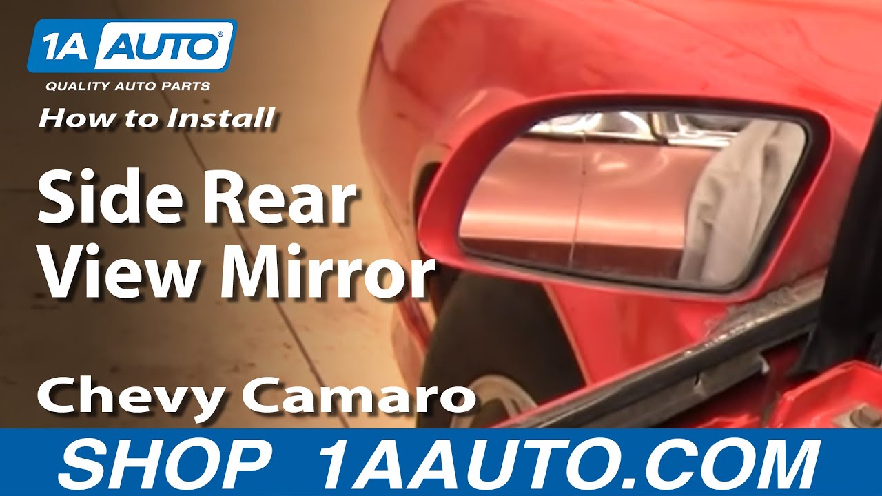 How to Replace Side Mirror 82-92 Chevy Camaro