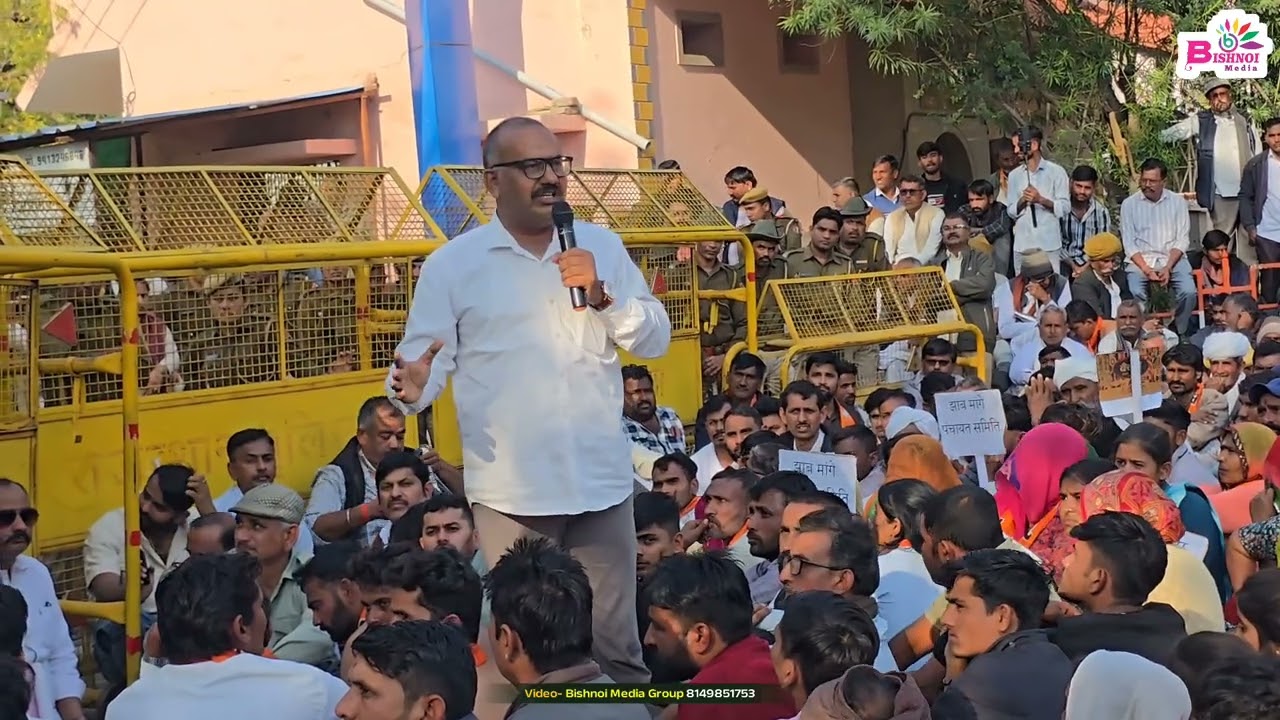 सांचौर BJP नेता महेन्द्र सिंह झाब ने मुख्यमंत्री भजनलाल शर्मा को दी खुली चेतावनी #bishnoimedia 