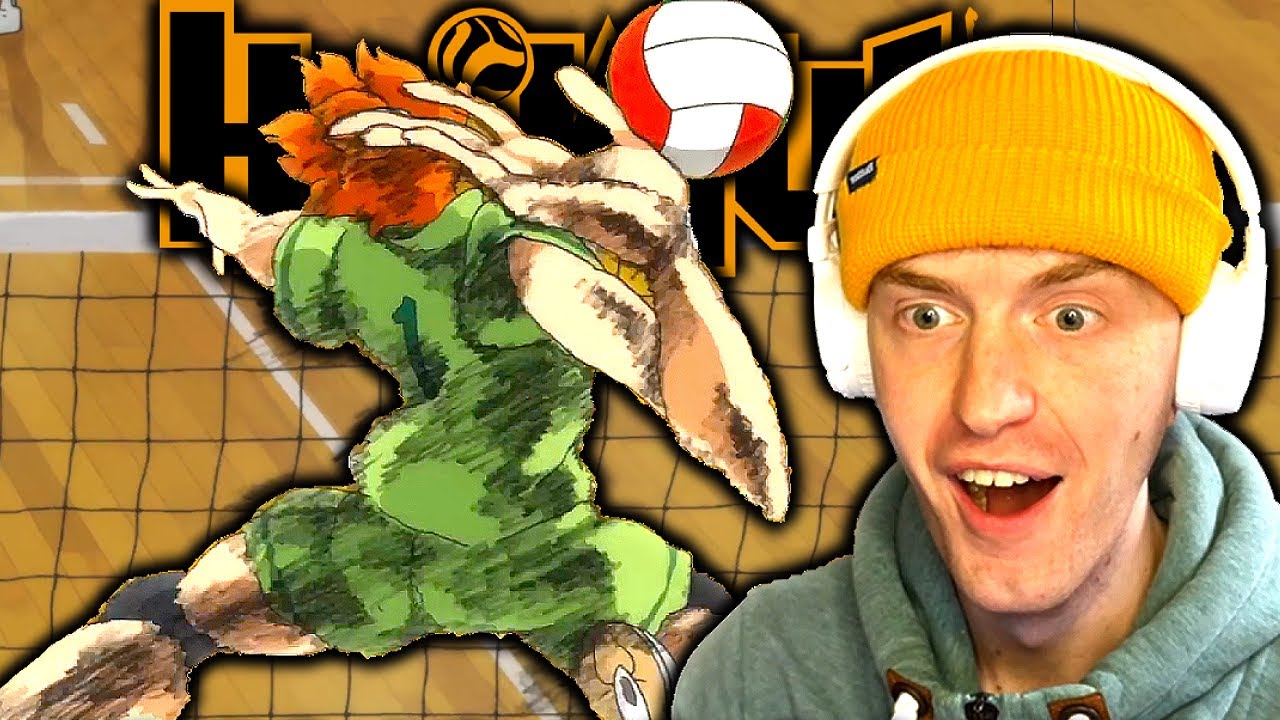 VOLLEYBALL FAN REACTS to HAIKYUU Episode 1