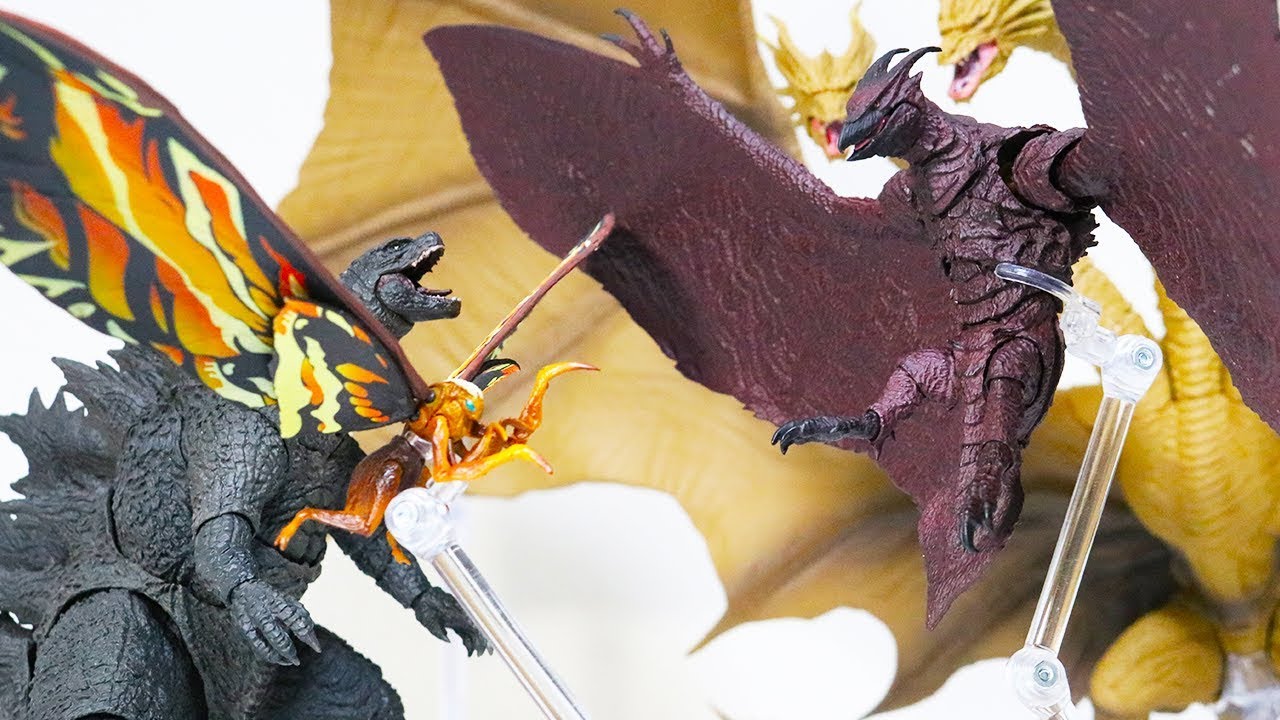 【S.H.MonsterArts】モスラ&ラドン2019【ゴジラ キング・オブ・モンスターズ】NECAと比較 レビュー Godzilla: King of the Monsters Mothra