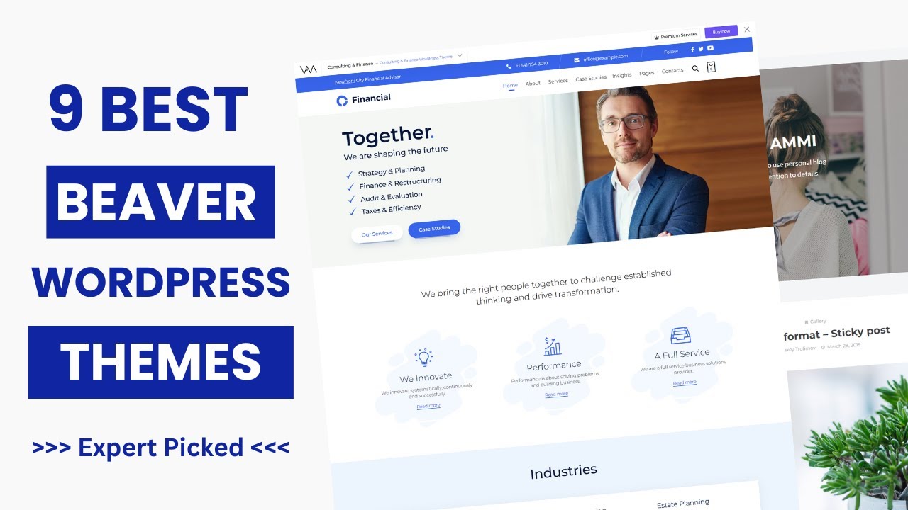 9 Best Beaver Builder WordPress Themes 2025 | Best Theme for Beaver Builder