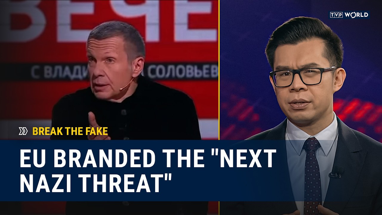 Russian TV now claims the EU wants war | Break the Fake