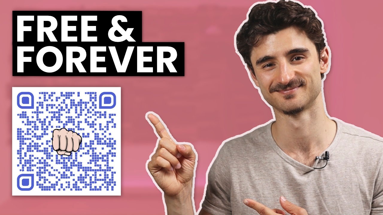 Как создать БЕСПЛАТНЫЙ QR-код для ссылки на сайт (URL) - QR Code Cactus