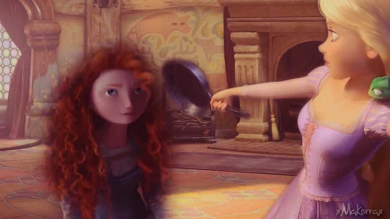 Popular; Rapunzel & Merida