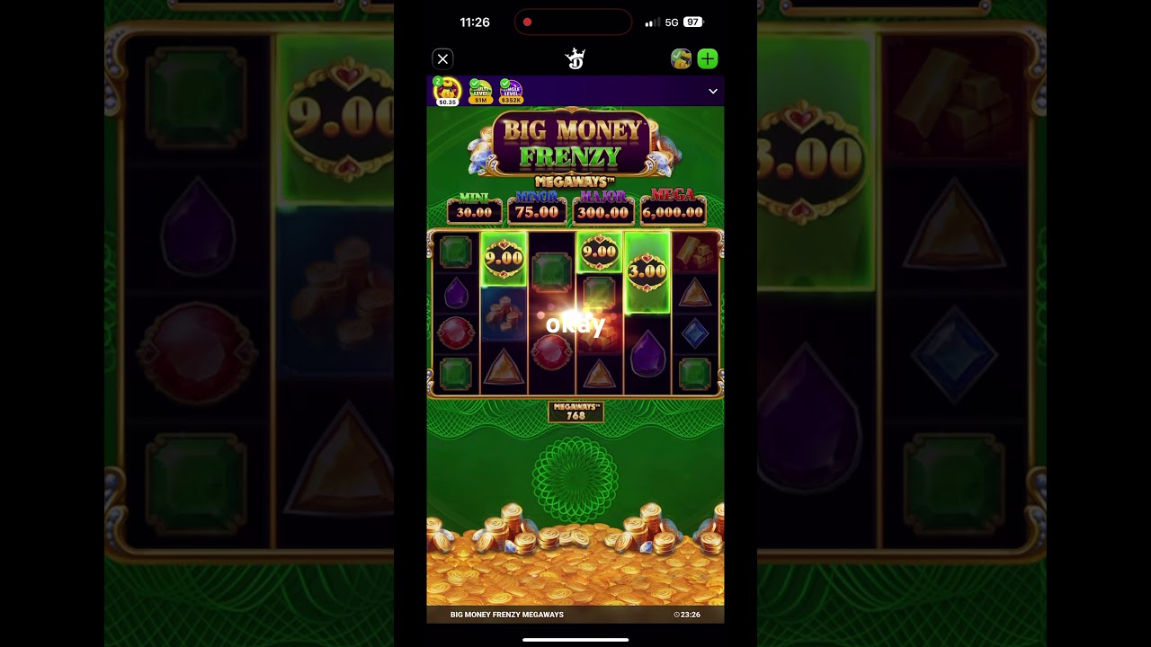 $2 Bet Bonus Hit! - Big Money Frenzy on Draft Kings!  #slot #gamble #slotmachine #jackpot #betting
