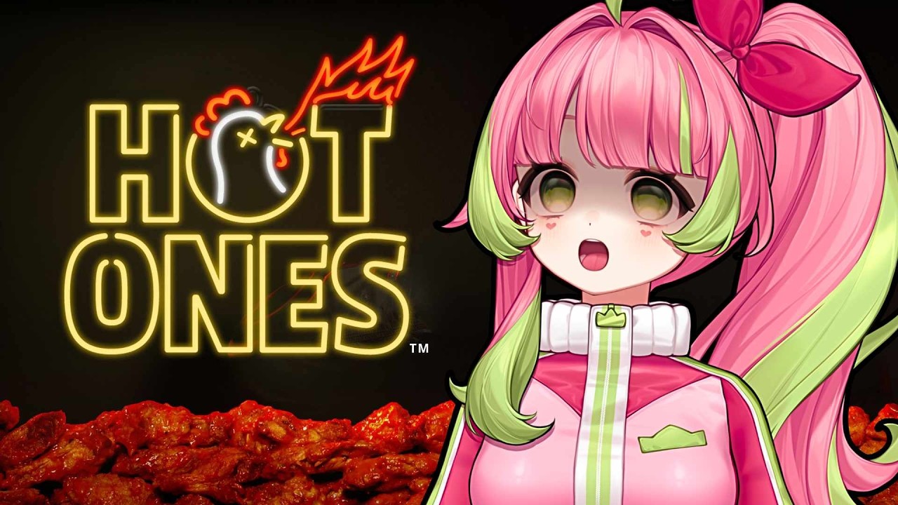 vtuber tries the hot ones challenge