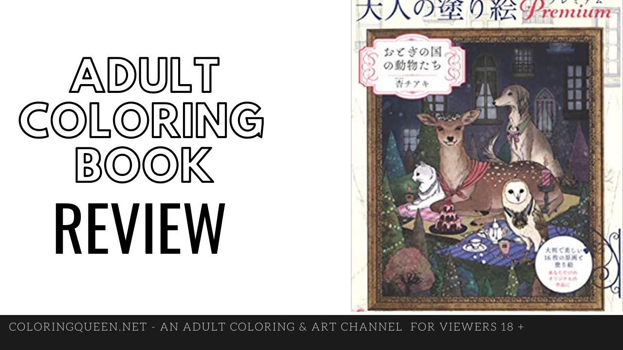 Fairyland Animals Coloring Book Review