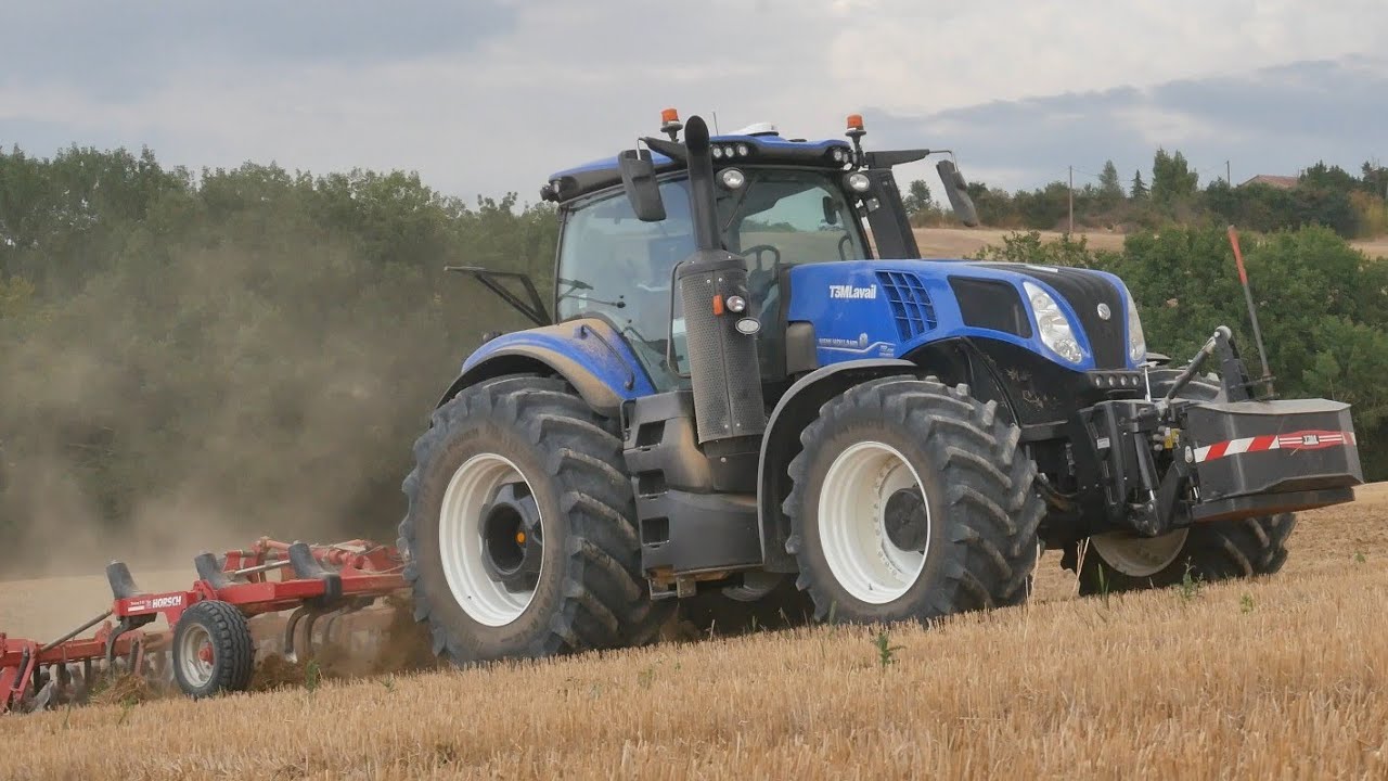 🔵 Déchaumages 2023 Full NH ! [ T8.390 et T8.435 Genesis ] 🔵