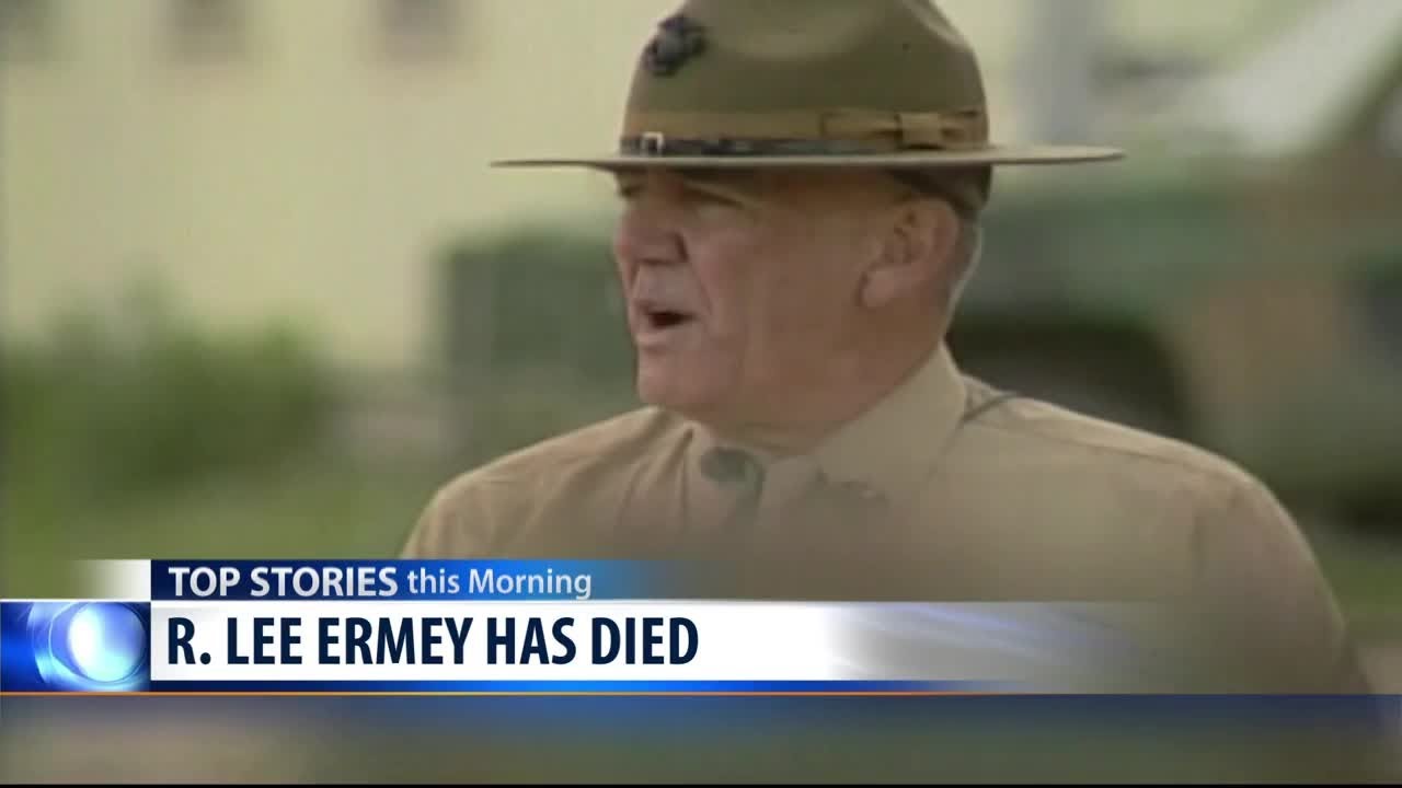 R. Lee Ermey has died