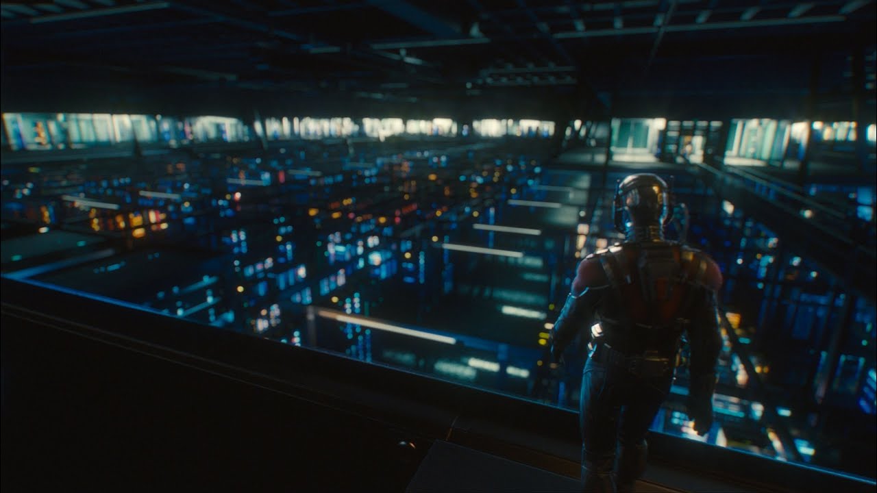 Marvel's Ant- Man -  Ant-Man plants explosives to Pym Tech servers