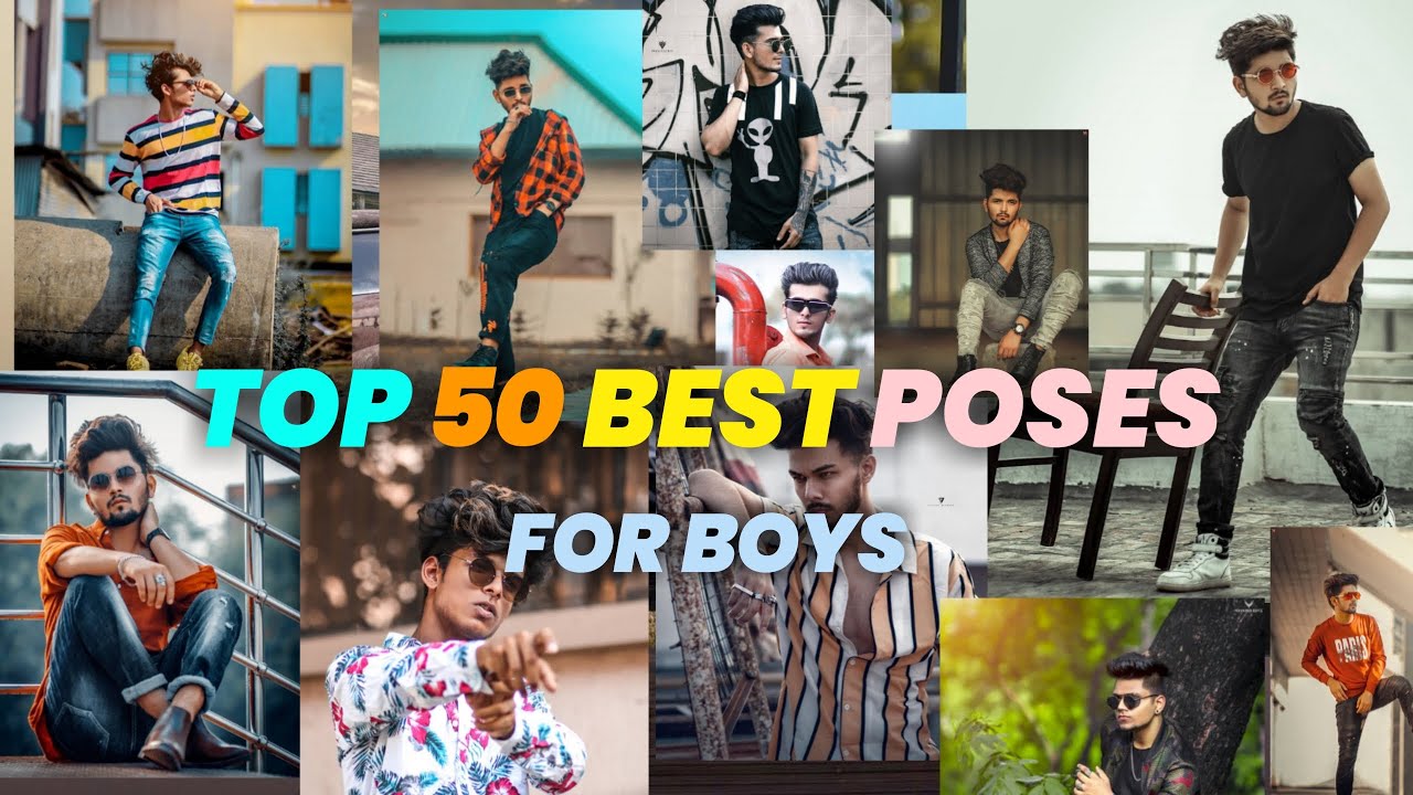 Top 50 Best Pose for Men🔥|| Top 50 Best Photoshoot Ideas & Pose for Boys 2020