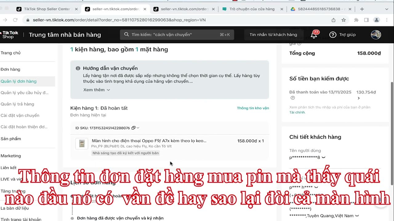 581107528016299063 - 859791212300 Mua pin F9 nhưng đòi có cả màn hình rồi quay ra đánh giá 1sao :(