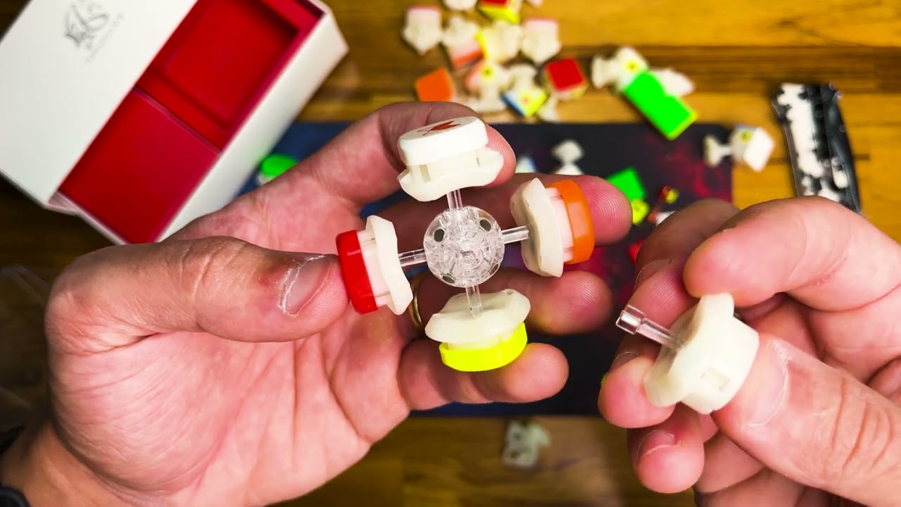 Como REMONTAR TODAS AS PEÇAS do seu Cubo Mágico Qiyi Tornado V3