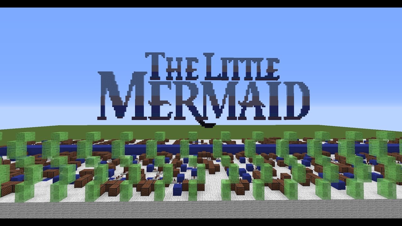 The Little Mermaid - Under The Sea [Minecraft Noteblocks]