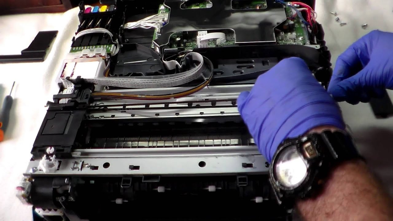dismantling brother DCP J 315 w