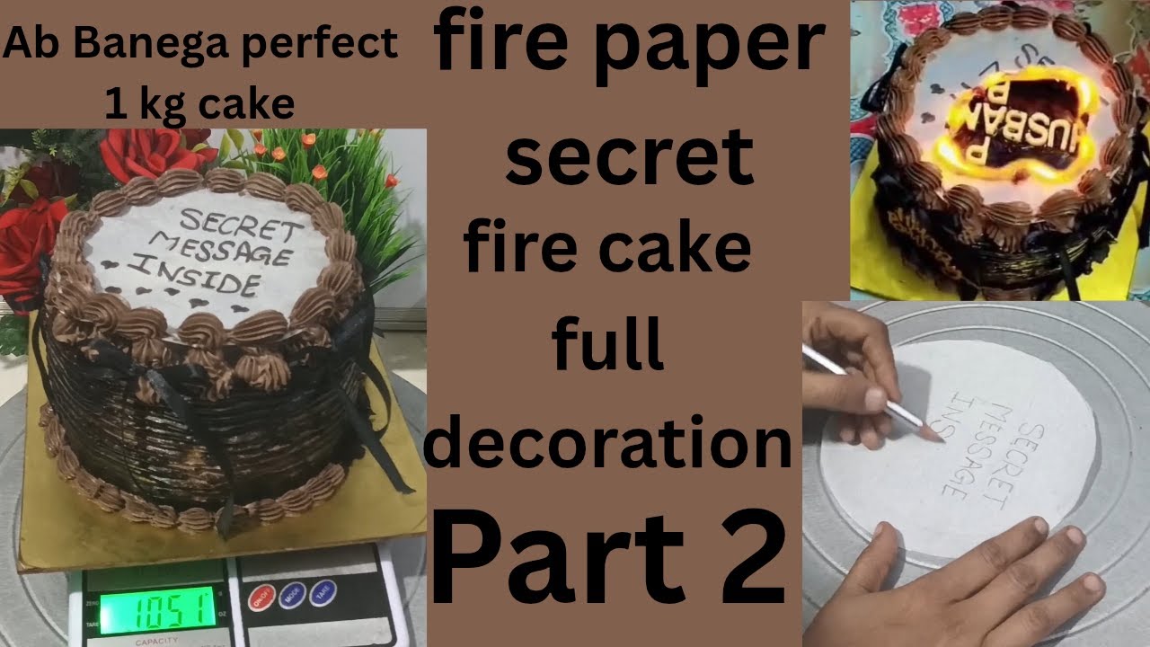 Fire cake 