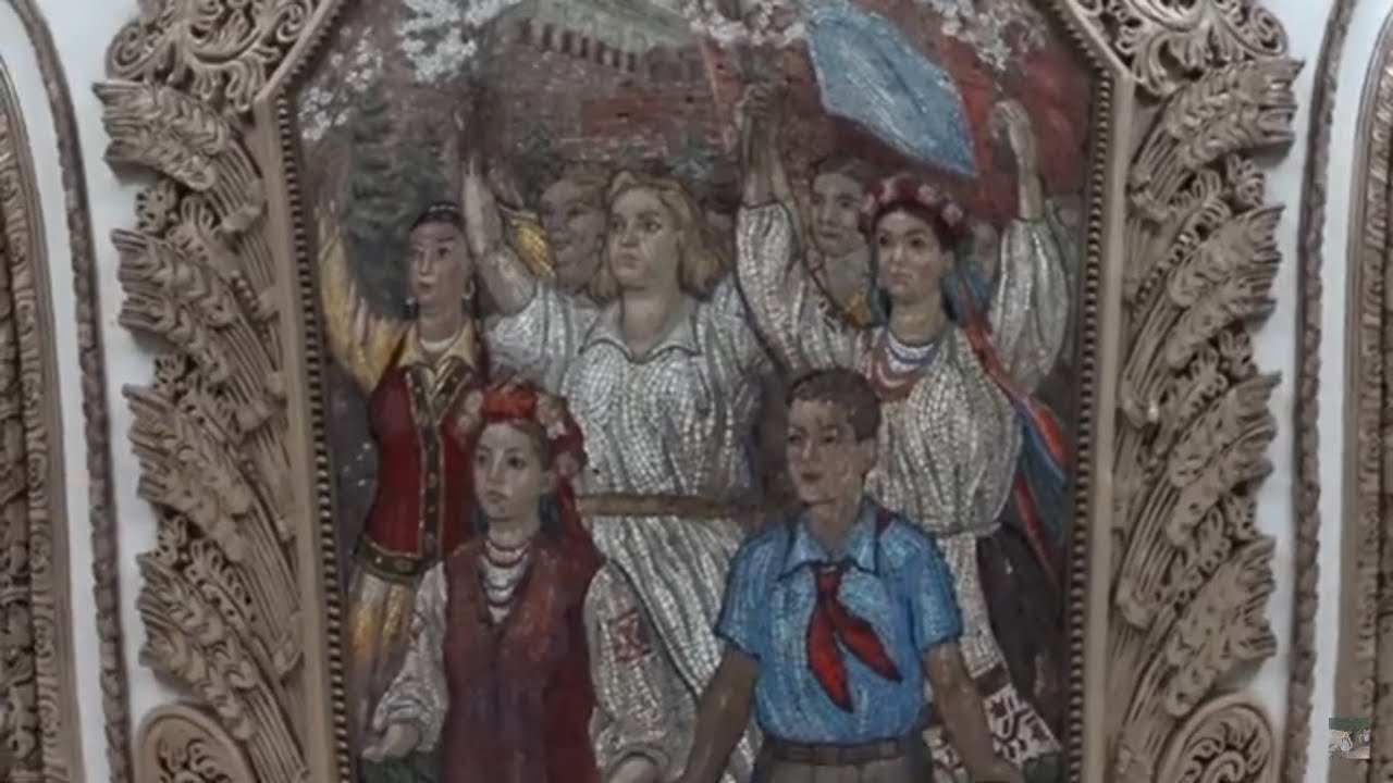 СТАНЦИЯ МЕТРО КИЕВСКАЯ АПРЕЛЬ 2023. MOSCOW METRO STATION KIEVSKAYA AS MASTERPIECE OF SOVIET ART.