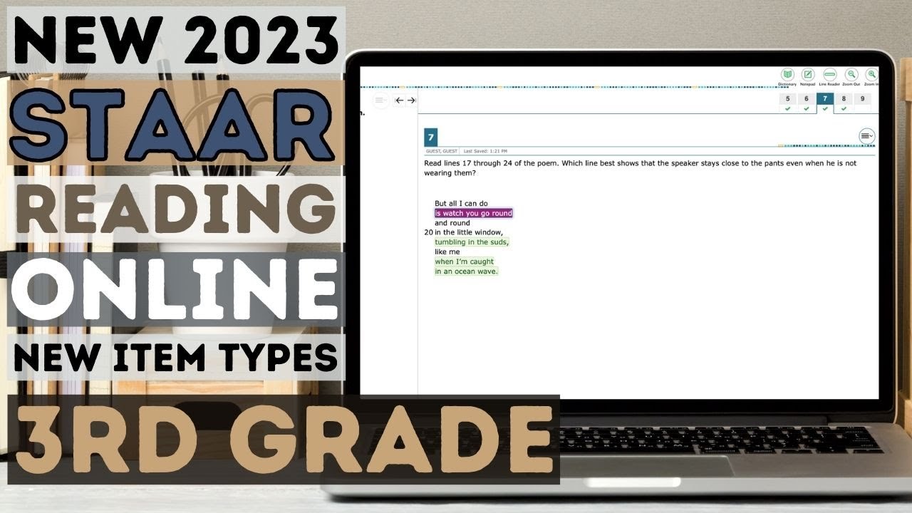 Тест по чтению STAAR 2023 для 3-го класса