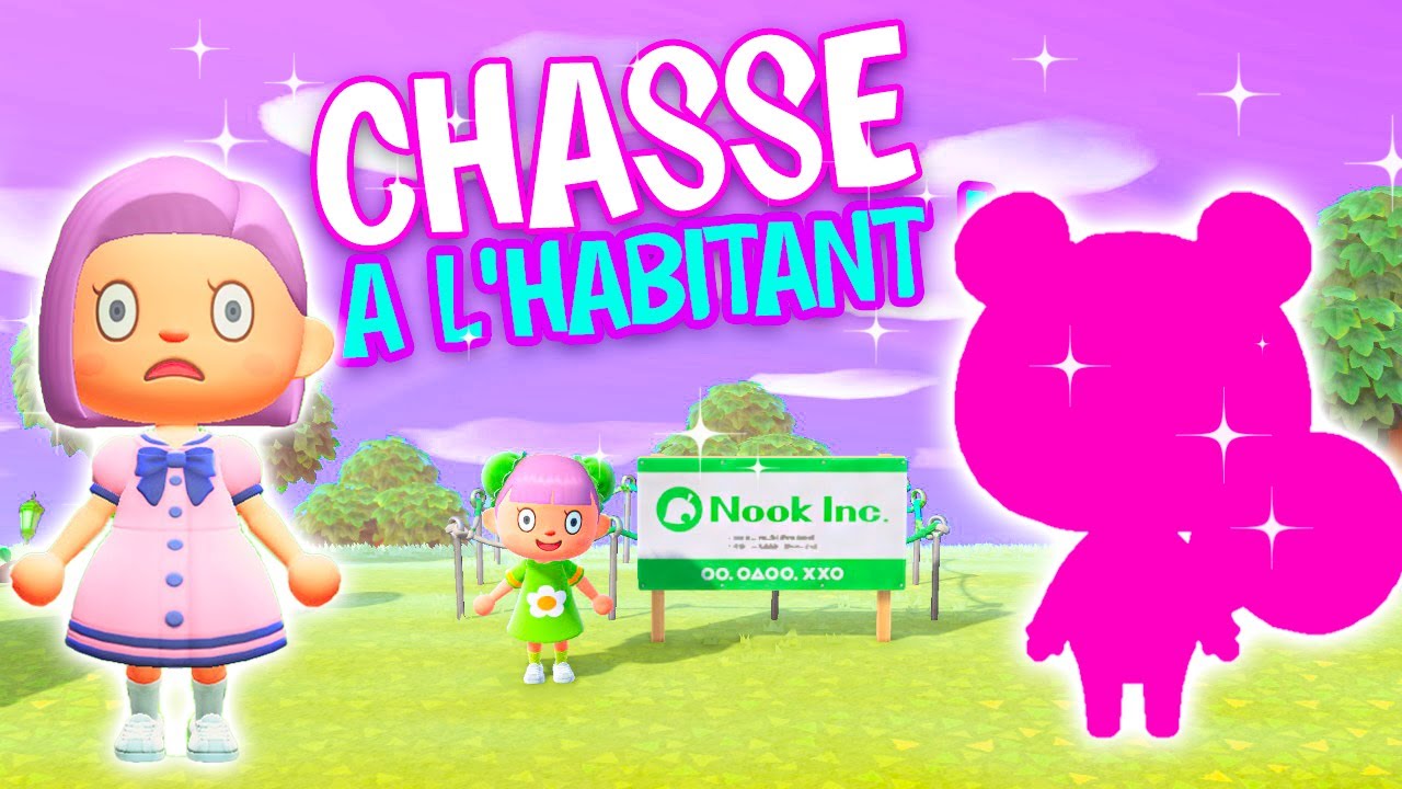 CHASSE À L'HABITANT ANIMAL CROSSING : CE N'ÉTAIT PAS PRÉVU ! #ACNH