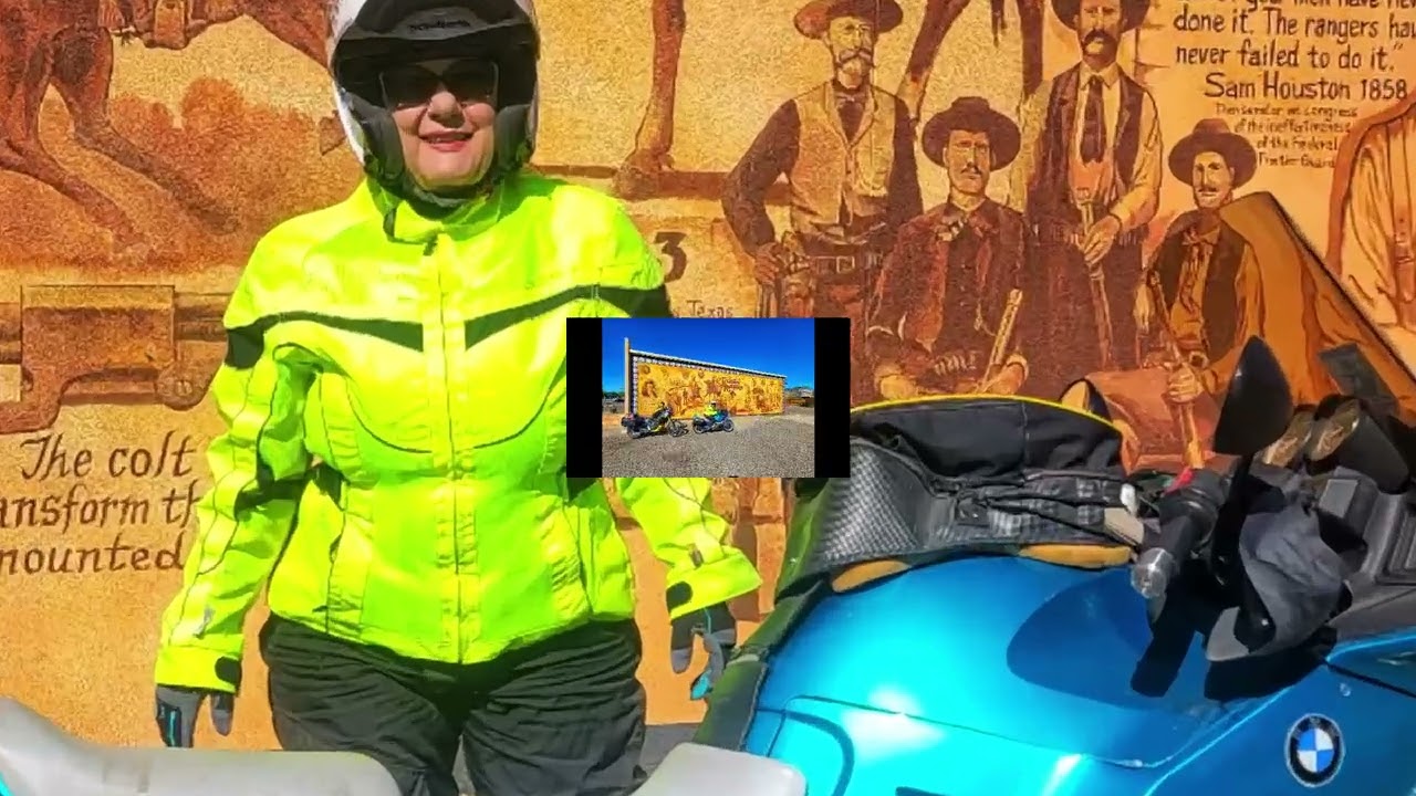 Chasing Mom on her BMW R1100rs