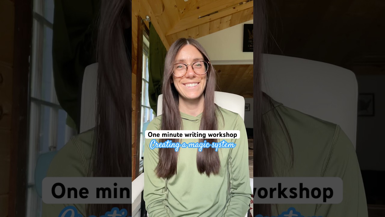 One minute writing workshop: creating magic systems #howtowrite #howtowriteabook #fantasywriting