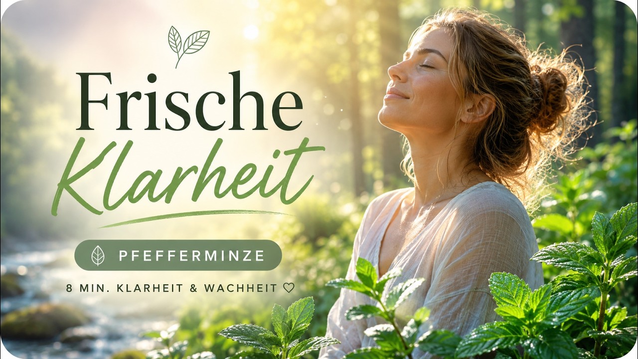 🍃Meditation mit Pfefferminzöl – geführte Duft-Meditation für Frische & Klarheit