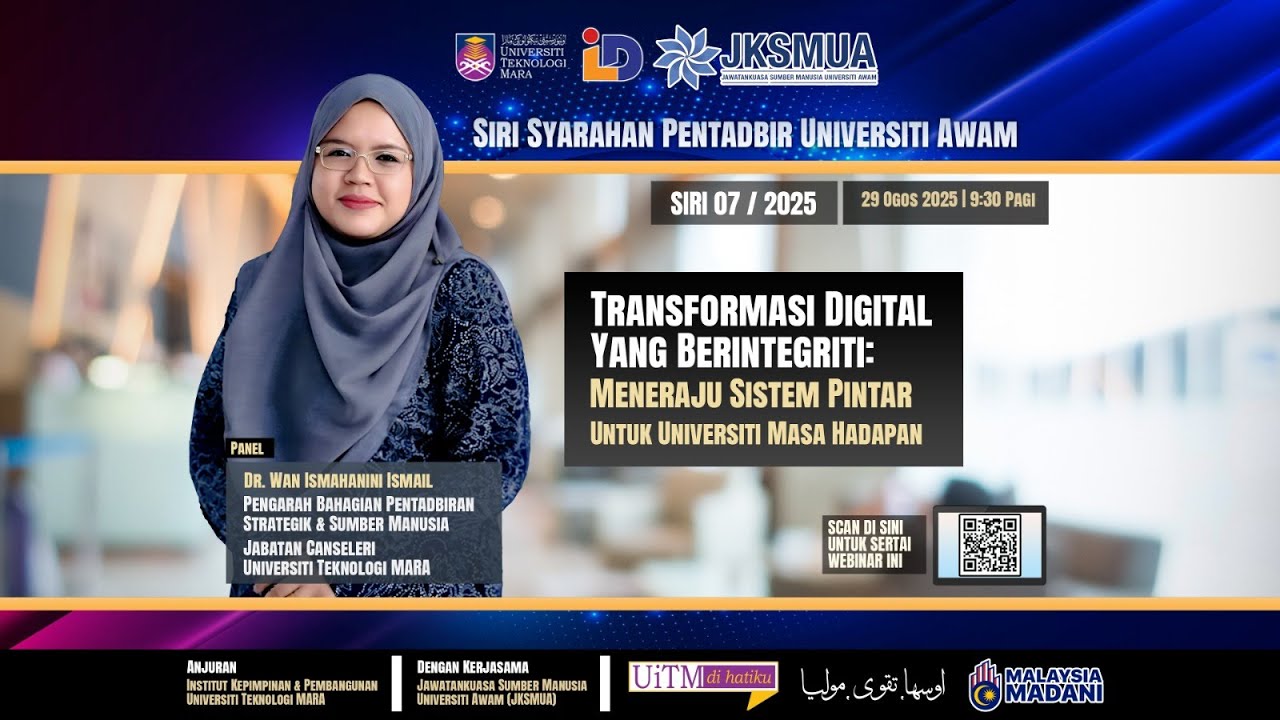 SYARAHAN PENTADBIR UNIVERSITI AWAM SIRI 7/2025 -