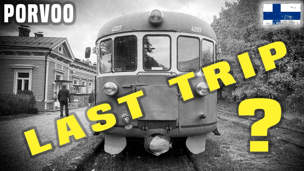 LAST TRIP? The world's Only Broad-gauge Museum Railway 🇫🇮 Porvoo Finland