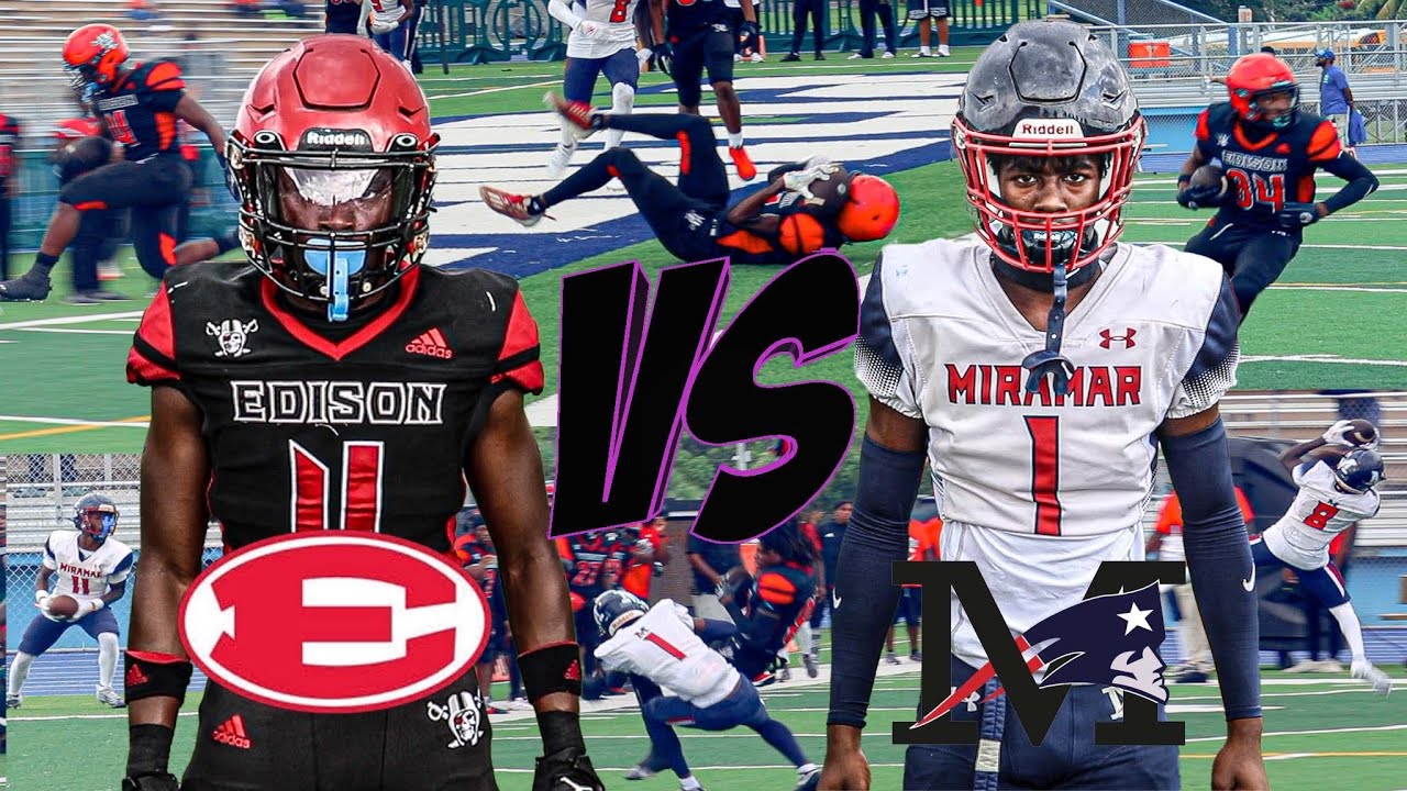 You Won’t Believe What Happened At The End 😮 Miami Edison 🔴 ⚫️ Vs Miramar 🔴🔵 Miami Super Showdown