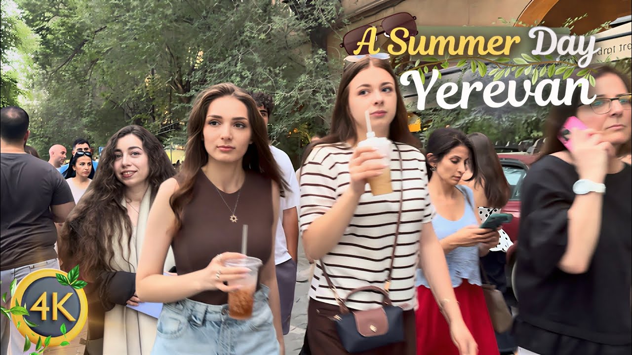 [4K] Summer in Yerevan Hits Different! | Traditional Dances, Caf&eacute;s and Sunny Streets 