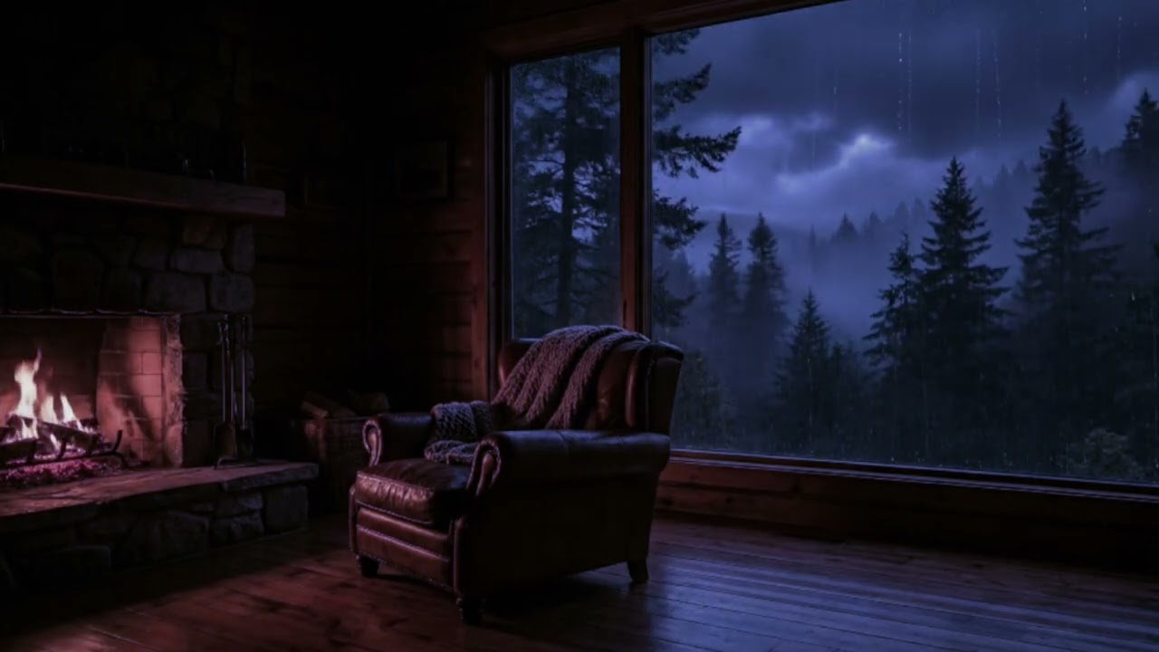 Deep Sleep in Minutes 🌧️ Heavy Rain Sounds for Sleeping