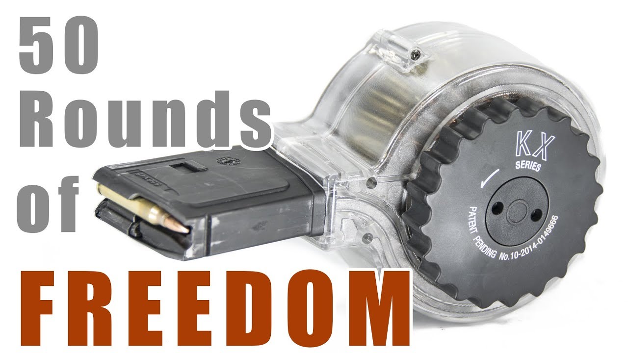 Korean KCI 50-round AR-15 Drum Review