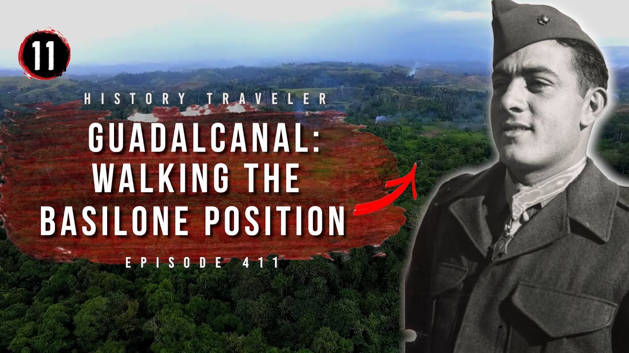 Guadalcanal: Walking the ENDANGERED Basilone Position | History Traveler Episode 411