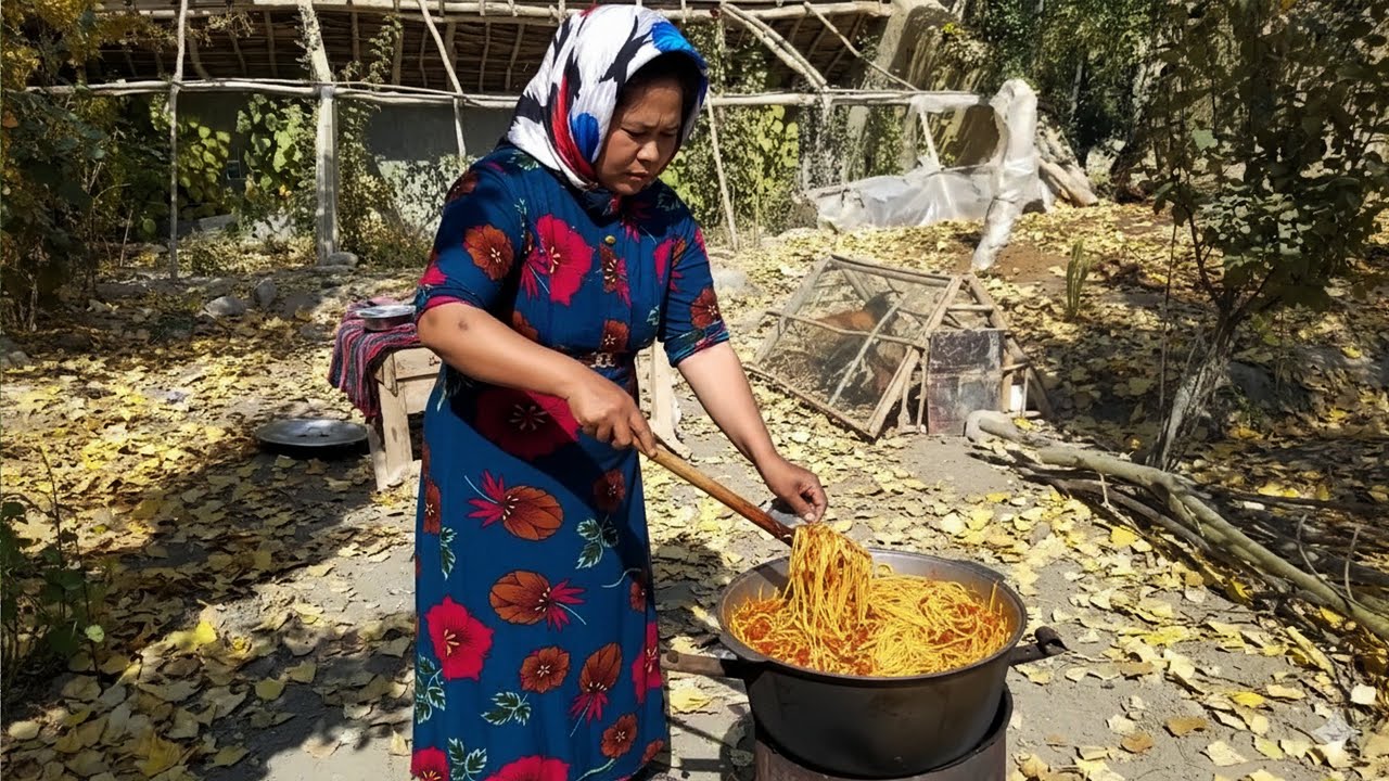 Cooking Chicken Breast Pasta Village style