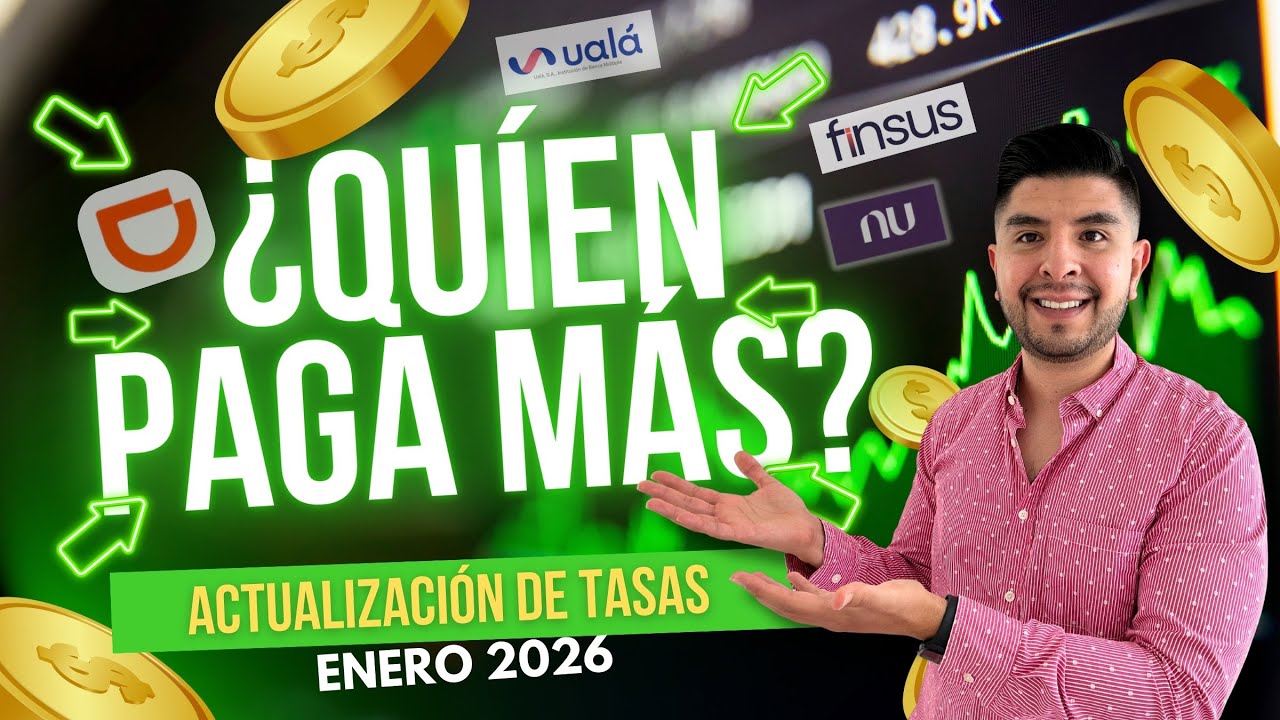 &iquest;D&oacute;nde te Conviene Invertir Hoy? | Tasas ACTUALES de CETES, SOFIPOS, BANCOS y M&aacute;s [ENERO 2026]
