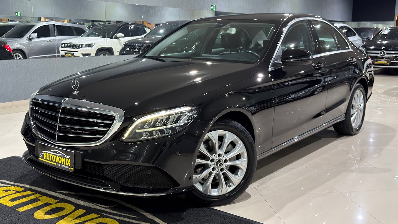 Mercedes Benz C 180 Exclusive 1.6 Tb 2019! Único Dono, Sem Retoque de Pintura! Raridade