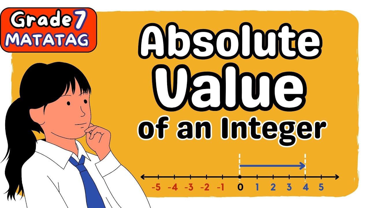 ABSOLUTE VALUE OF INTEGER (3rd) THIRD QUARTER GRADE 7 MATATAG TAGALOG MATH TUTORIAL