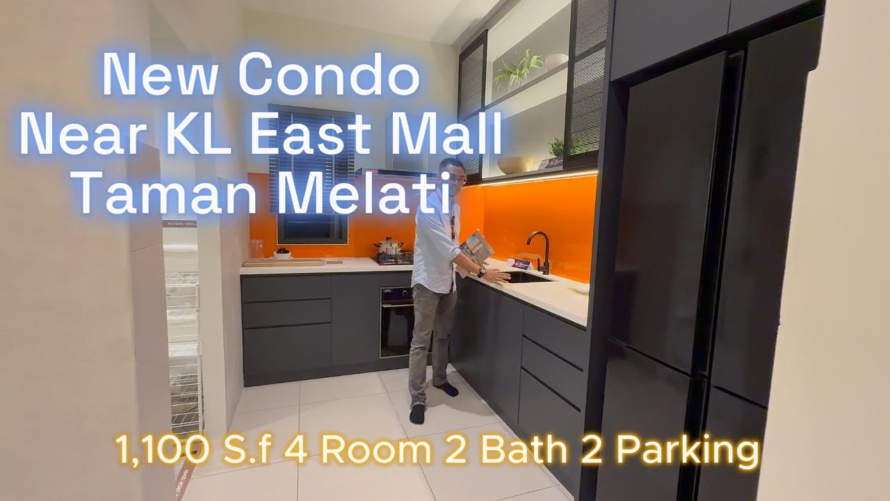 Show House Tour New Condo Near KL East Mall Taman Melati - Platinum Melati