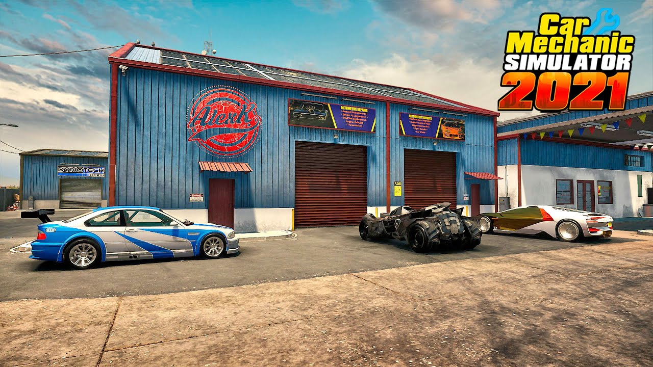Restoration of all video games cars that were found in Car Mechanic Simulator 2021