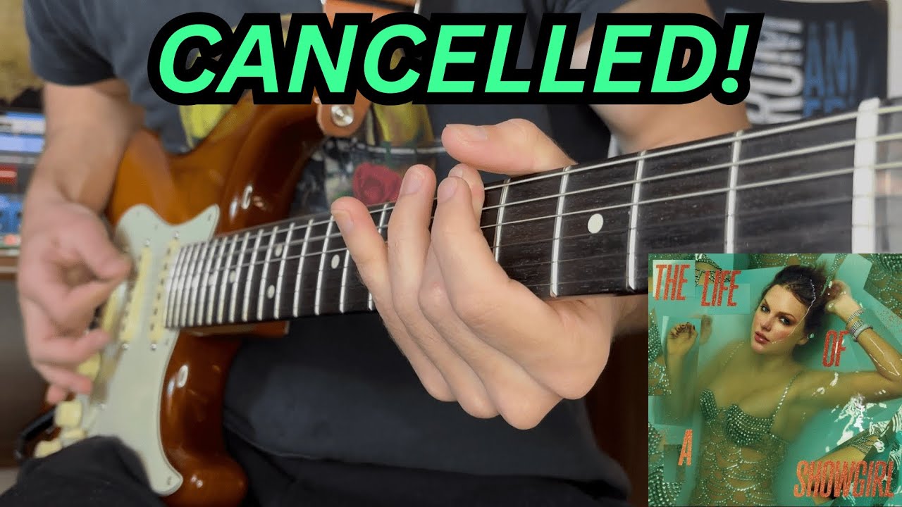 Taylor Swift - CANCELLED! (Electric Guitar Cover)